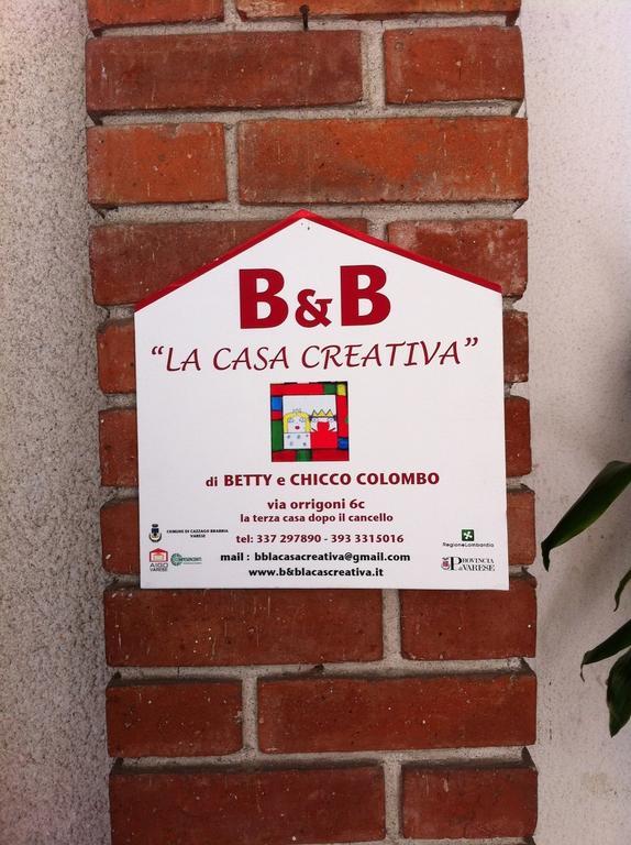 La Casa Creativa Lomnago Bagian luar foto